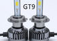 Gt9 H7 geführter Scheinwerfer 4300K 3000K 6000K der Auto-Scheinwerfer-Birnen-50W 6000lumen 3 Farbe