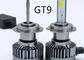 Gt9 H7 geführter Scheinwerfer 4300K 3000K 6000K der Auto-Scheinwerfer-Birnen-50W 6000lumen 3 Farbe