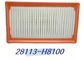 Hohe Leistungsfähigkeits-Selbstkabinen-Luftfilter-nicht gesponnene Baumwolle 28113-H8100 für Hyundai KIA